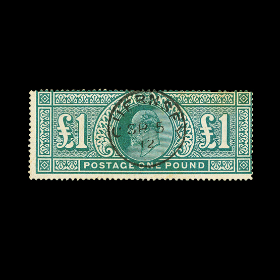 12" LT Green Postage Stamp Shade 