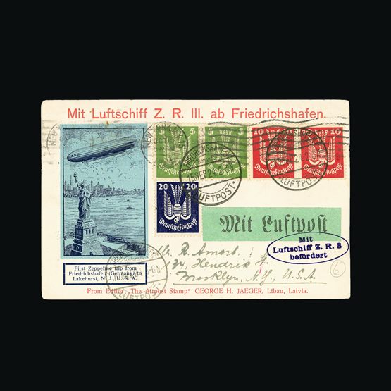 Lot 104 - General Zeppelins/Airships -  Universal Philatelic Auctions Sale #57