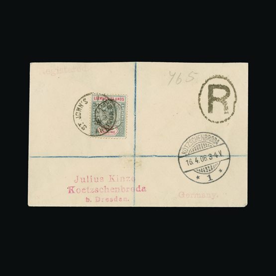 Lot 13955 - leeward islands  -  Universal Philatelic Auctions Sale #57