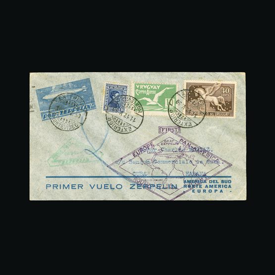 Lot 143 - General Zeppelins/Airships -  Universal Philatelic Auctions Sale #57