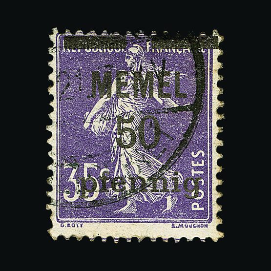 Lot 15374 - Memel - Universal Philatelic Auctions Sale #57 Lot 15374 - Memel - Universal Philatelic Auctions Sale #57