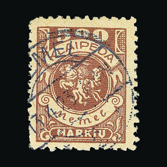 Lot 15383 - Memel - Universal Philatelic Auctions Sale #57 Lot 15383 - Memel - Universal Philatelic Auctions Sale #57
