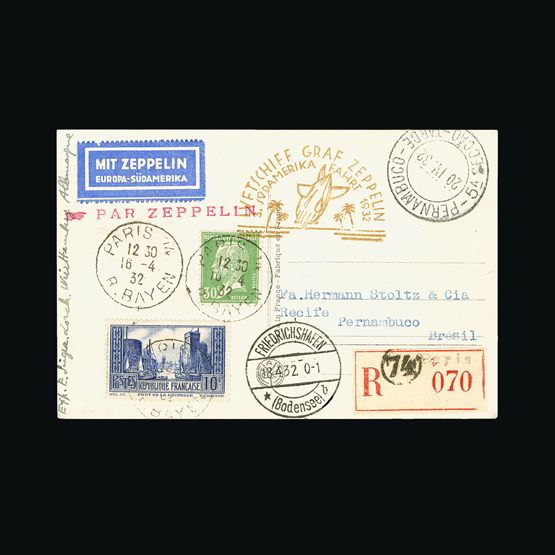 Lot 229 - General Zeppelins/Airships -  Universal Philatelic Auctions Sale #57