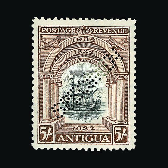 Lot 480 - antigua - Universal Philatelic Auctions Sale #57 Lot 480 - antigua - Universal Philatelic Auctions Sale #57