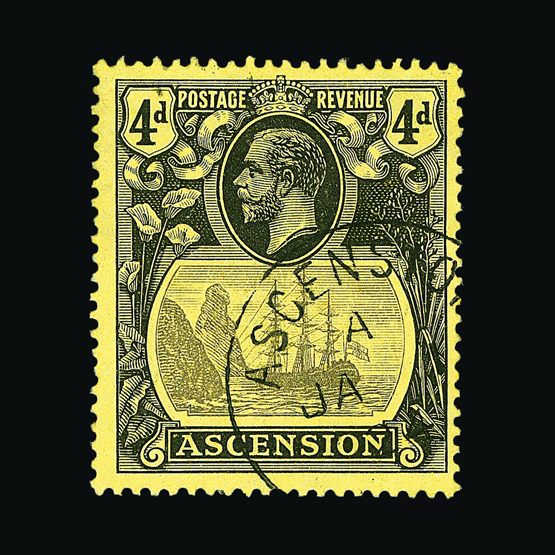 Lot 540 - Ascension - Universal Philatelic Auctions Sale #57 Lot 540 - Ascension - Universal Philatelic Auctions Sale #57