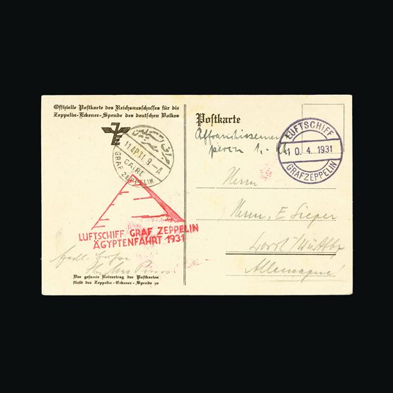 Lot 121 - General Zeppelins/Airships - Universal Philatelic Auctions Sale #58 Lot 121 - General Zeppelins/Airships - Universal Philatelic Auctions Sale #58