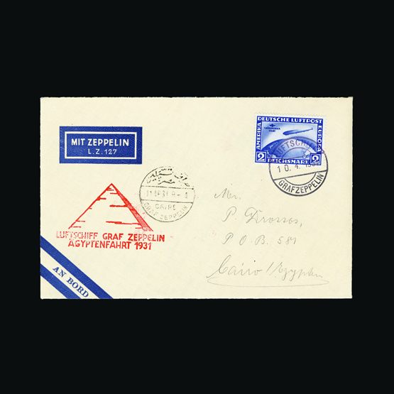 Lot 125 - General Zeppelins/Airships - Universal Philatelic Auctions Sale #58 Lot 125 - General Zeppelins/Airships - Universal Philatelic Auctions Sale #58