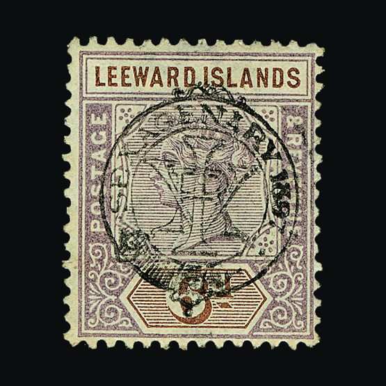 Lot 14534 - leeward islands - Universal Philatelic Auctions Sale #58 Lot 14534 - leeward islands - Universal Philatelic Auctions Sale #58