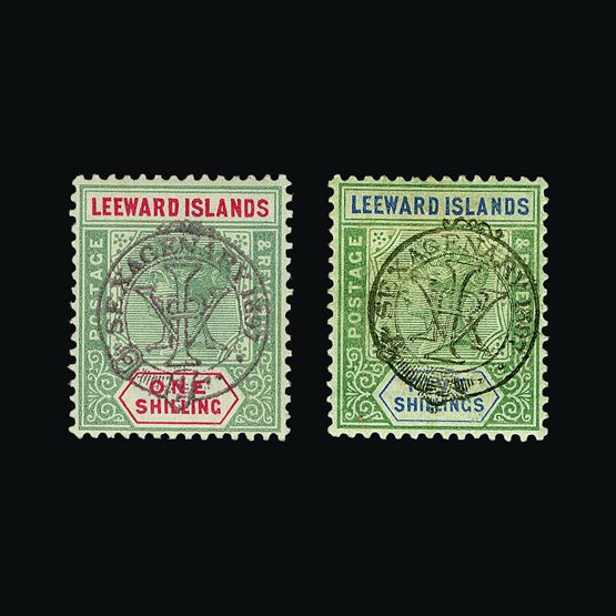 Lot 14536 - leeward islands - Universal Philatelic Auctions Sale #58 Lot 14536 - leeward islands - Universal Philatelic Auctions Sale #58