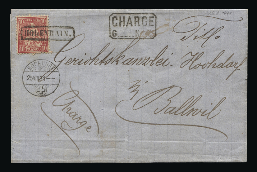 Lot 22195 - Switzerland - Universal Philatelic Auctions Sale #58 Lot 22195 - Switzerland - Universal Philatelic Auctions Sale #58