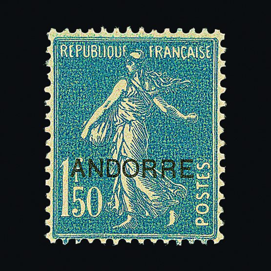 Lot 264 - Andorra french post offices -  Universal Philatelic Auctions Sale #58