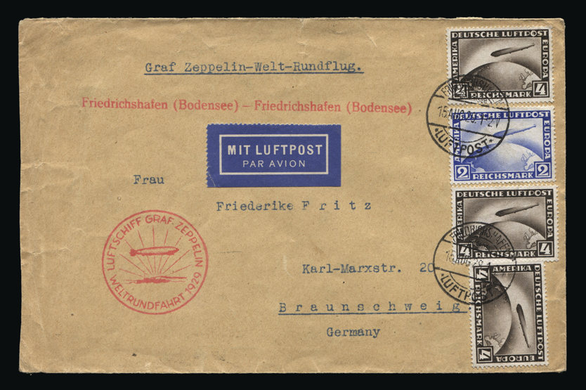 Lot 81 - General Zeppelins/Airships -  Universal Philatelic Auctions Sale #58