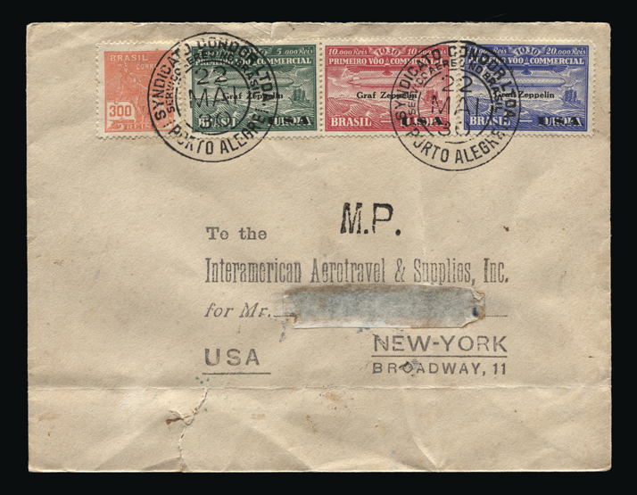 Lot 85 - General Zeppelins/Airships -  Universal Philatelic Auctions Sale #58