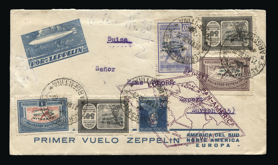 Lot 89 - General Zeppelins/Airships -  Universal Philatelic Auctions Sale #58