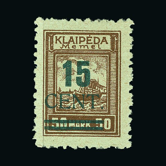 Lot 15087 - Memel - Universal Philatelic Auctions Sale #59 Lot 15087 - Memel - Universal Philatelic Auctions Sale #59
