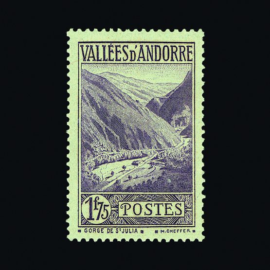 Lot 240 - Andorra french post offices -  Universal Philatelic Auctions Sale #59
