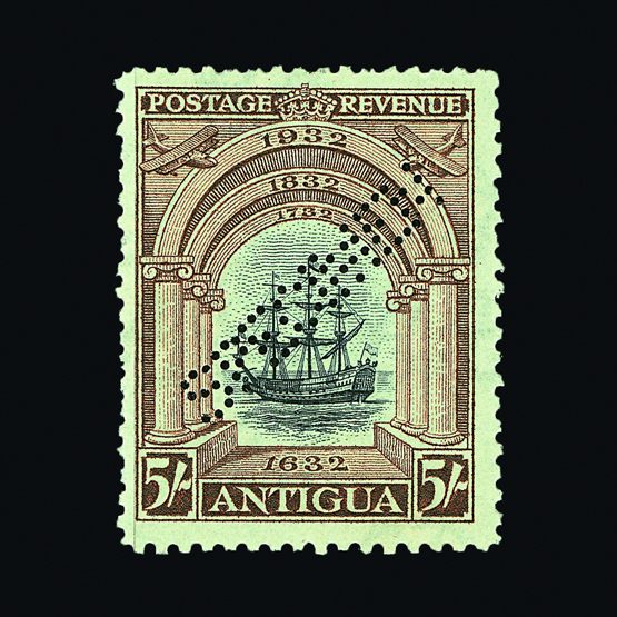 Lot 331 - antigua - Universal Philatelic Auctions Sale #59 Lot 331 - antigua - Universal Philatelic Auctions Sale #59