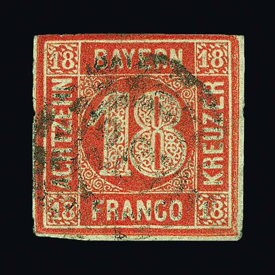 Lot 6766 - german states bavaria -  Universal Philatelic Auctions Sale #59