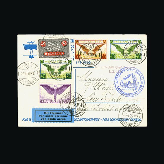 Lot 87 - General Zeppelins/Airships - Universal Philatelic Auctions Sale #59 Lot 87 - General Zeppelins/Airships - Universal Philatelic Auctions Sale #59