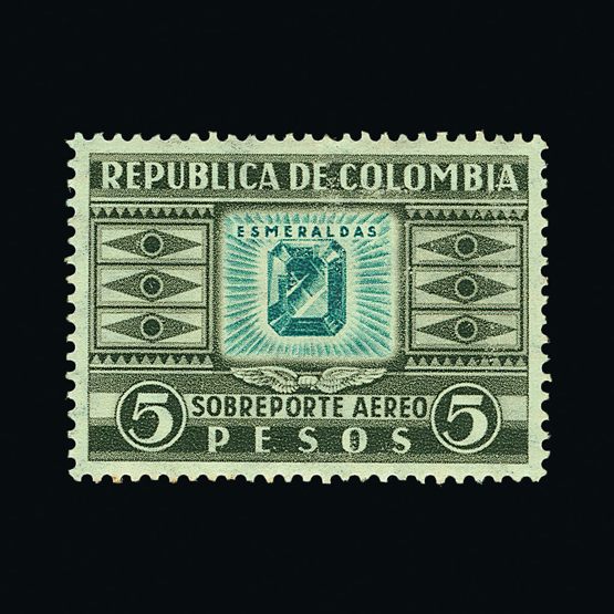 Lot 4198 - Colombia - Universal Philatelic Auctions Sale #60 Lot 4198 - Colombia - Universal Philatelic Auctions Sale #60