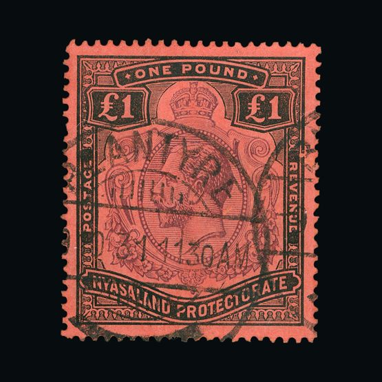 Lot 19505 - nyasaland - Universal Philatelic Auctions Sale #61 Lot 19505 - nyasaland - Universal Philatelic Auctions Sale #61
