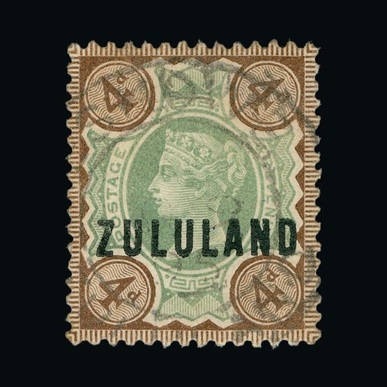 Lot 25608 - zululand  -  Universal Philatelic Auctions Sale #61