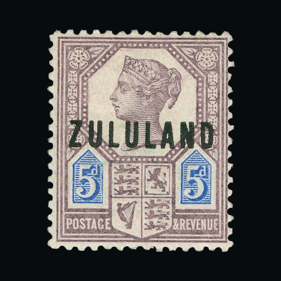 Lot 25612 - zululand  -  Universal Philatelic Auctions Sale #61