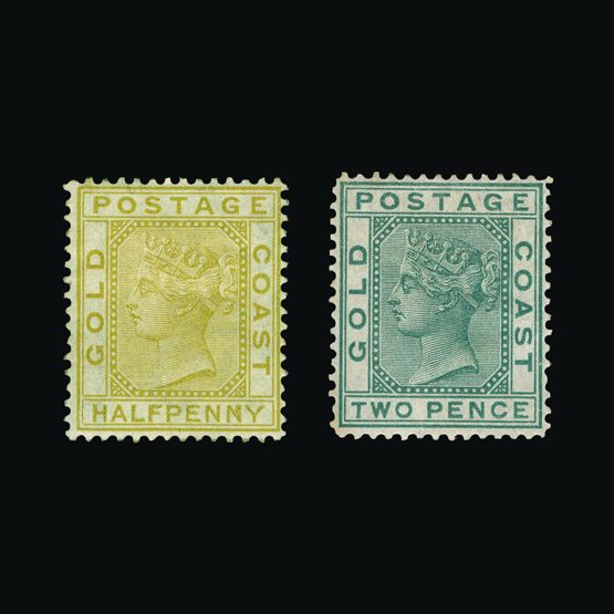 Lot 9126 - gold coast  -  Universal Philatelic Auctions Sale #61