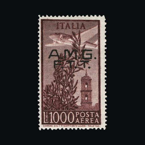 Lot 22203 - trieste zone a -  Universal Philatelic Auctions Sale #62