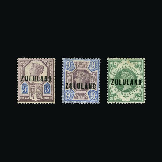 Lot 23476 - zululand  -  Universal Philatelic Auctions Sale #62