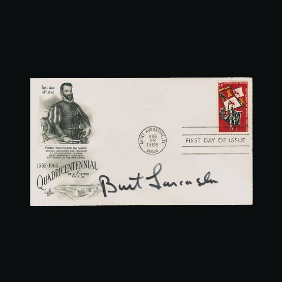 Lot 23494 - General Autograph Covers -  Universal Philatelic Auctions Sale #62