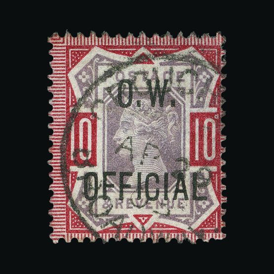 Lot 24022 - Great Britain officials - Universal Philatelic Auctions Sale #62 Lot 24022 - Great Britain officials - Universal Philatelic Auctions Sale #62