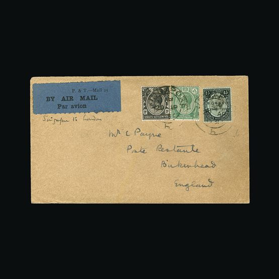 Lot 24240 - malaya straits settlements -  Universal Philatelic Auctions Sale #62