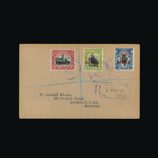 Lot 24307 - north borneo  -  Universal Philatelic Auctions Sale #62