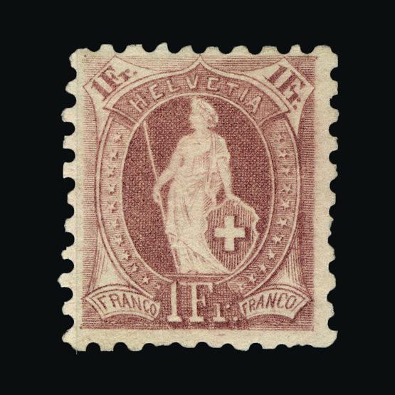 Lot 24444 - Switzerland  -  Universal Philatelic Auctions Sale #62