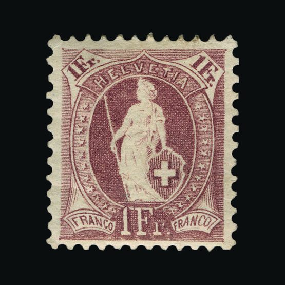 Lot 24450 - Switzerland  -  Universal Philatelic Auctions Sale #62