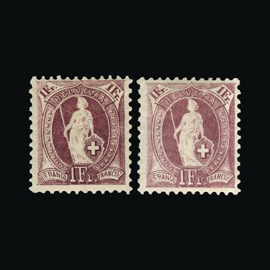 Lot 24459 - Switzerland - Universal Philatelic Auctions Sale #62 Lot 24459 - Switzerland - Universal Philatelic Auctions Sale #62