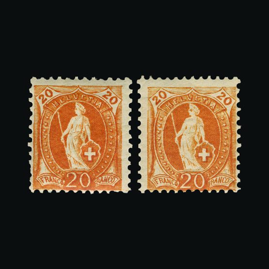 Lot 24461 - Switzerland - Universal Philatelic Auctions Sale #62 Lot 24461 - Switzerland - Universal Philatelic Auctions Sale #62