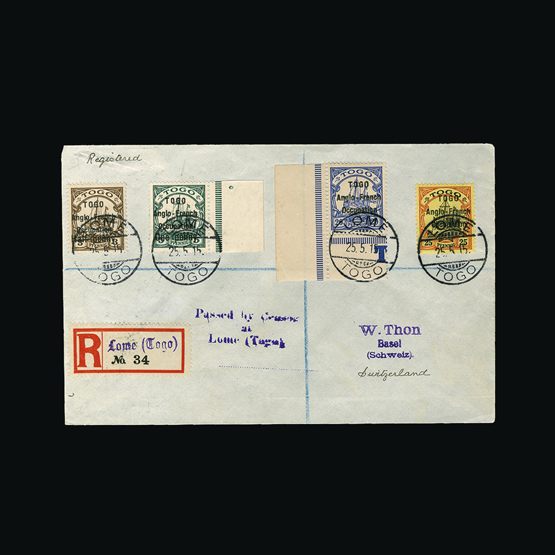 Lot 24529 - togo anglo-french occupation -  Universal Philatelic Auctions Sale #62