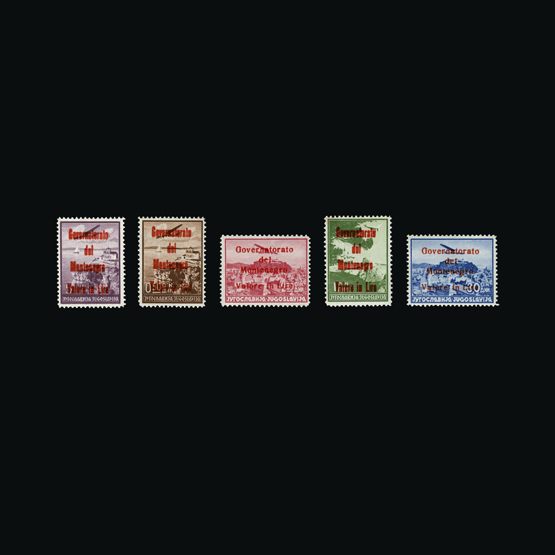 Lot 15336 - monténégro - Universal Philatelic Auctions Sale #63 Lot 15336 - monténégro - Universal Philatelic Auctions Sale #63