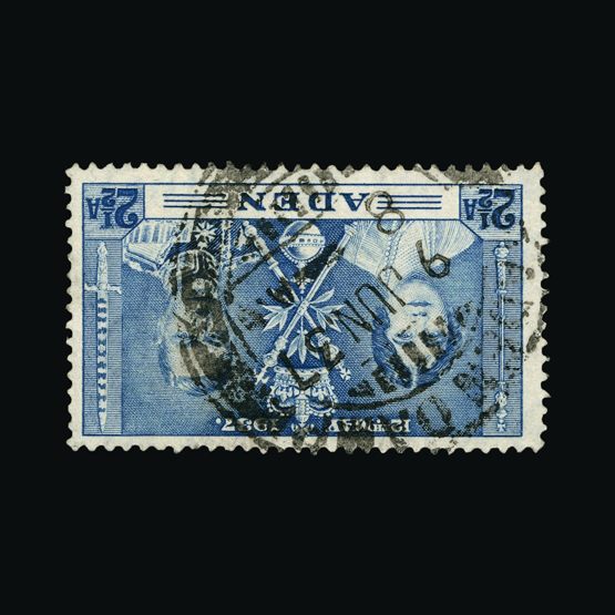 Lot 165 - aden - Universal Philatelic Auctions Sale #63 Lot 165 - aden - Universal Philatelic Auctions Sale #63