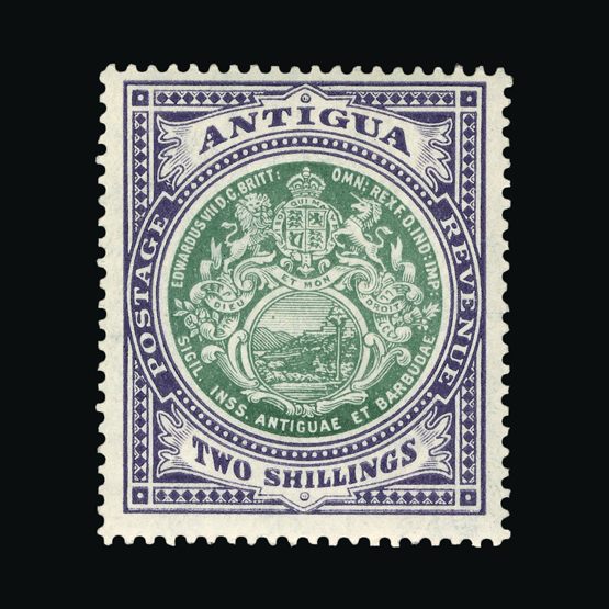 Lot 376 - antigua - Universal Philatelic Auctions Sale #63 Lot 376 - antigua - Universal Philatelic Auctions Sale #63