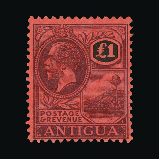 Lot 384 - antigua - Universal Philatelic Auctions Sale #63 Lot 384 - antigua - Universal Philatelic Auctions Sale #63