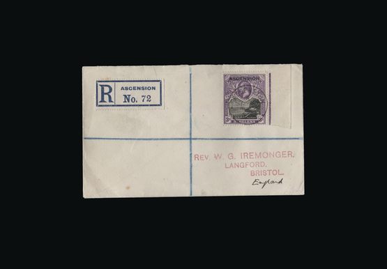Lot 490 - Ascension - Universal Philatelic Auctions Sale #63 Lot 490 - Ascension - Universal Philatelic Auctions Sale #63