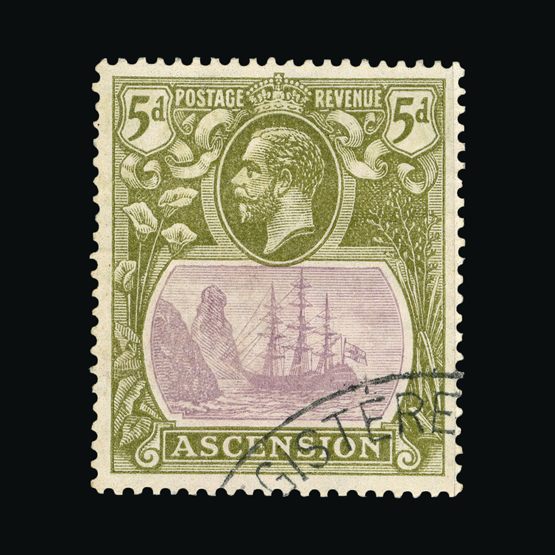 Lot 496 - Ascension - Universal Philatelic Auctions Sale #63 Lot 496 - Ascension - Universal Philatelic Auctions Sale #63