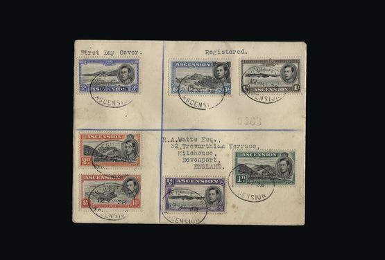 Lot 545 - Ascension - Universal Philatelic Auctions Sale #63 Lot 545 - Ascension - Universal Philatelic Auctions Sale #63