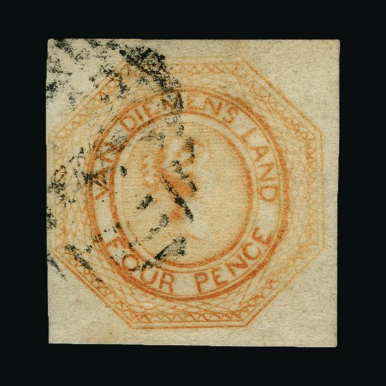 Lot 1031 - Australia - States - Tasmania 1853 -  Universal Philatelic Auctions Sale #64
