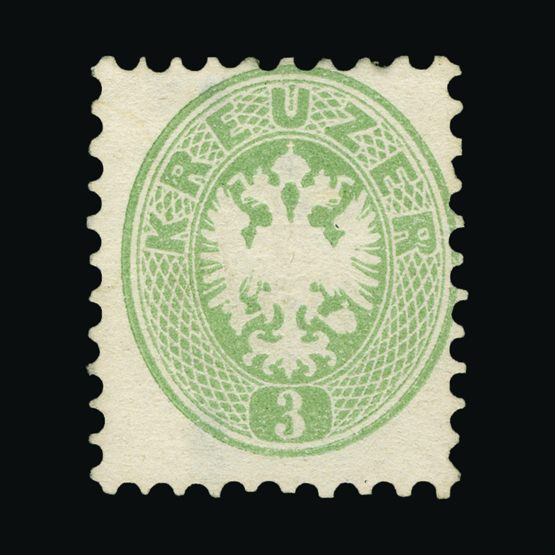 Lot 1075 - Austria 1863-64 - Universal Philatelic Auctions Sale #64 Lot 1075 - Austria 1863-64 - Universal Philatelic Auctions Sale #64