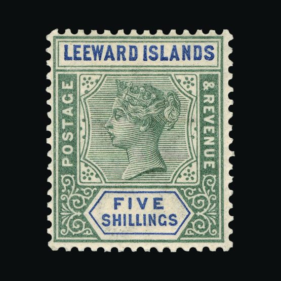Lot 12370 - leeward islands 1890 - Universal Philatelic Auctions Sale #64 Lot 12370 - leeward islands 1890 - Universal Philatelic Auctions Sale #64