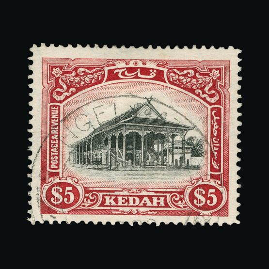 Lot 13041 - malaya - kedah 1912 -  Universal Philatelic Auctions Sale #64